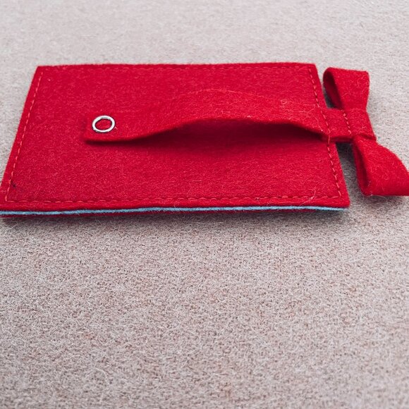 STARBUCKS RARE EMBELLISHED CUT OUT FELT GIFT CARD HOLDERS - SET OF 3 - NEW! - Picture 8 of 12